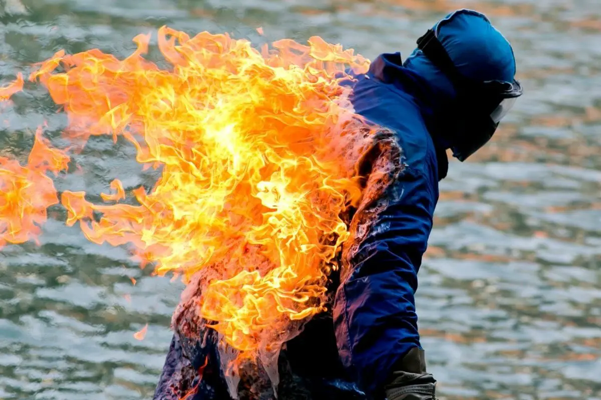 What Should You Do If Someone Is On Fire
